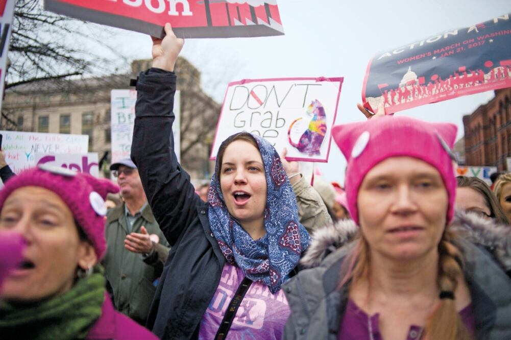 #InaugurationDay contra #WomensMarch