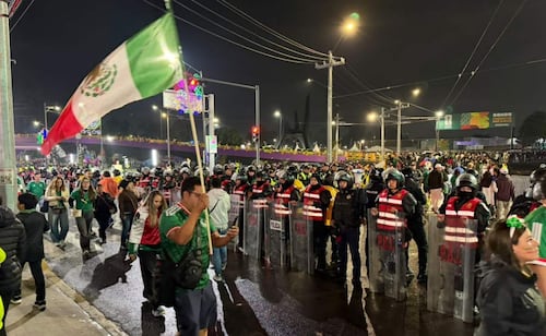 120 Detained in Mexico-England Soccer Match Security Operation
