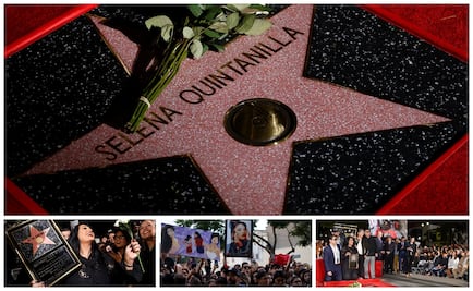 Selena Quintanilla brilla en el Paseo de la Fama de Los Ángeles