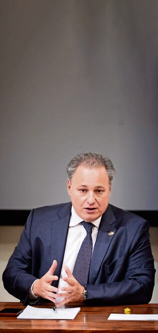 Al presentar un libro sobre el campo mexicano, Juan Cortina Gallardo, presidente del CNA, prevé que entrando México y EU a tiempos electorales, la relación podrá pasar momentos sensibles. Foto: José Méndez / EFE