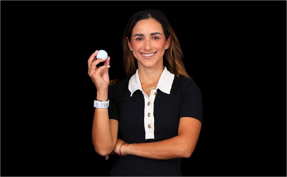 Isabella Fierro dice estar preparada para enfrentar la gira LPGA. FOTO: GS Sports Management