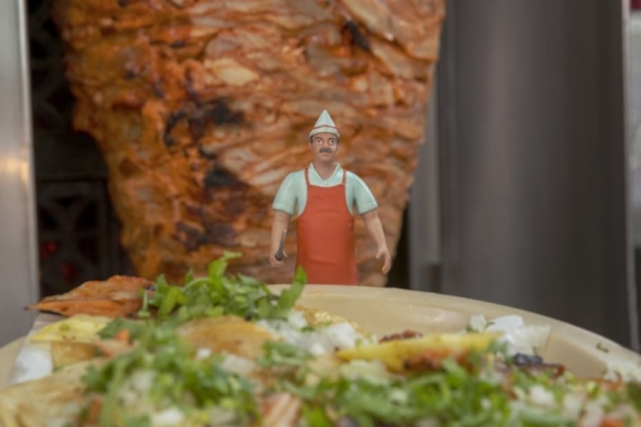 Amantes de los taquitos al pastor: el taquero está inmortalizado en un muñeco coleccionable