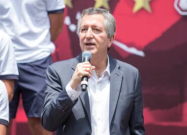 Jorge Vergara no está en el partido de la final