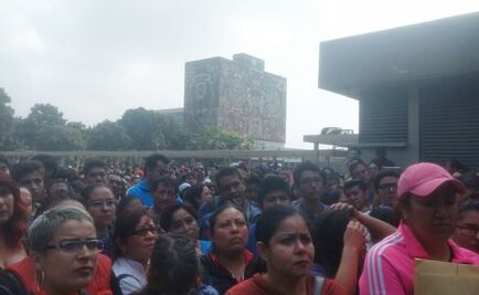 Padres reclaman en CU calificación de examen para bachillerato