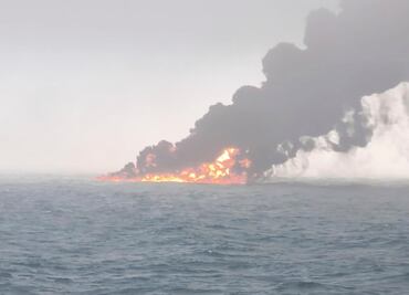 Capitán del carguero que chocó con petrolero de EU en mar del Norte es ruso; fue arrestado por sospecha de homicidio involuntario