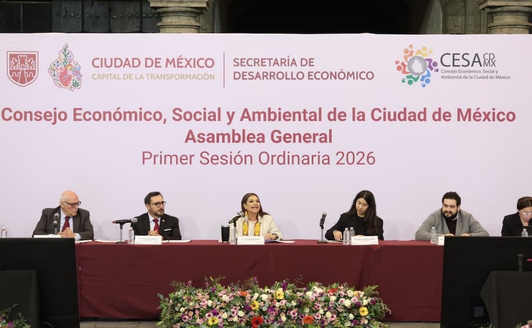 Clara Brugada señala cobertura de medios de comunicación respecto a temas ambientales en CDMX.
Foto: Especial.