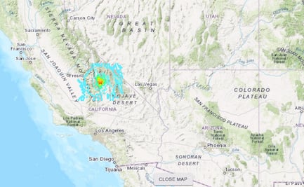 Reportan sismo de 5.8 en California