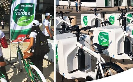 Estafeta arranca “envíos verdes” en bicicleta