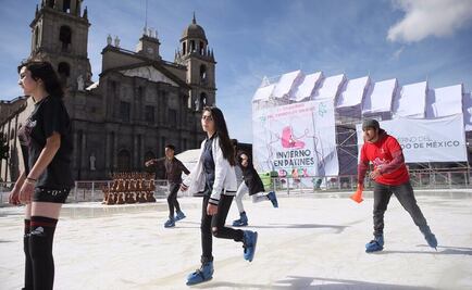 Cerca de 80 mil personas visitan pista de hielo de Toluca