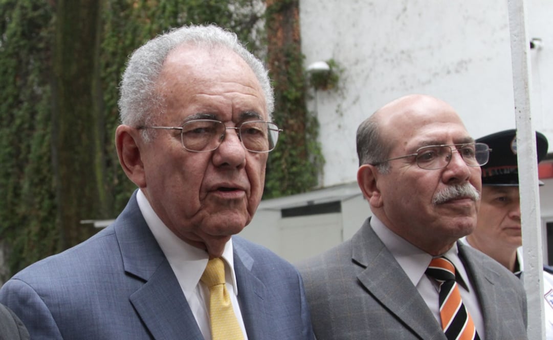 Javier Jiménez Spriú y Sergio Samaniego. Foto: Carlos Mejía/EL UNIVERSAL