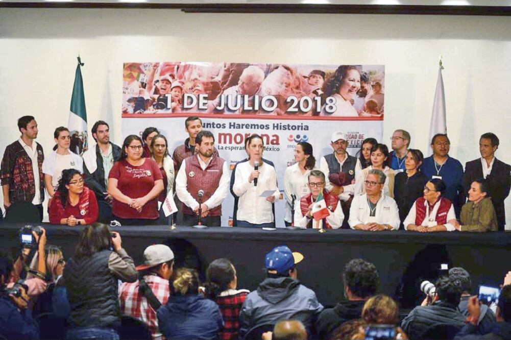 Además de ganar la jefatura de Gobierno, el partido Morena logró la mayoría de votos en 11 de las 16 delegaciones de la Ciudad de México, con lo que tendrá el control de los recursos (ESPECIAL)