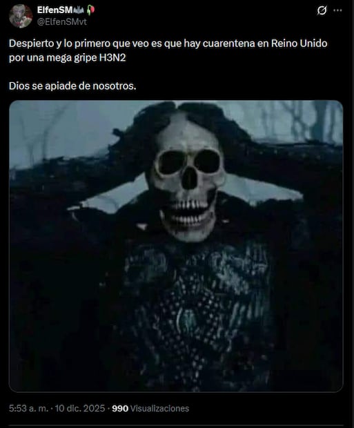 Usuarios reaccionaron con ingenio en redes sociales. Foto: 'X'