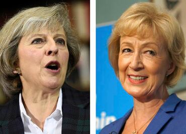 Theresa May y Andrea Leadsom disputarán sucesión de Cameron