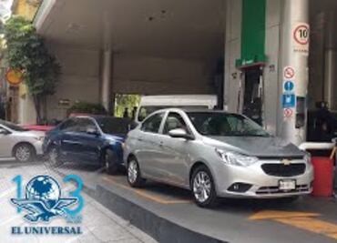 Conductores encuentran combustible en gasolinera de Polanco