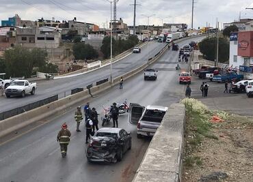 Persecución genera pánico y caos vial en dos municipios de Zacatecas