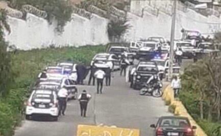 Registran enfrentamiento entre policías municipales y grupo antisecuestro en Tlalnepantla 