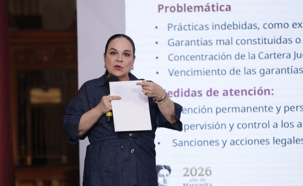 Mónica Fernández Balboa, titular del Instituto para Devolver al Pueblo lo Robado. Foto: Carlos Mejía / EL UNIVERSAL