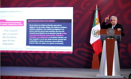 AMLO acusa que sanción por violencia política de género es porque el presidente del TEPJF fue exasesor de Calderón