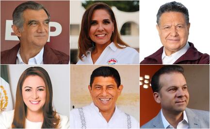 ¿Quiénes son los virtuales ganadores a las seis gubernaturas de las elecciones 2022?