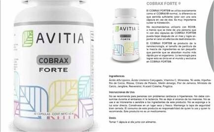 Qué es el Avitia Cobrax, las pastillas para adelgazar por las que murió una mujer