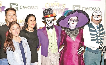 Celebran Día de Muertos y Hallowen en escena