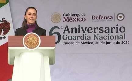 Sheinbaum pide a la Guardia Nacional actuar con integridad; "el uniforme que llevan debe ser símbolo de honestidad", menciona