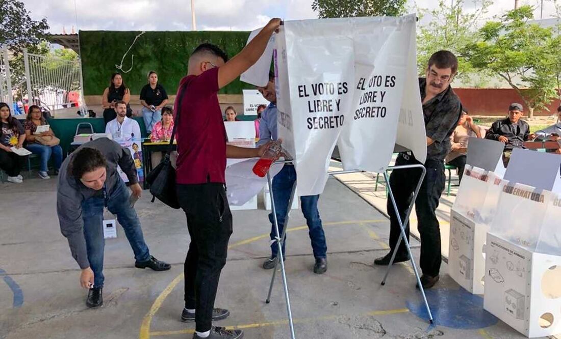 Jornada electoral en el Estado de México y Coahuila. Foto: Diego Simón Sánchez / EL UNIVERSAL