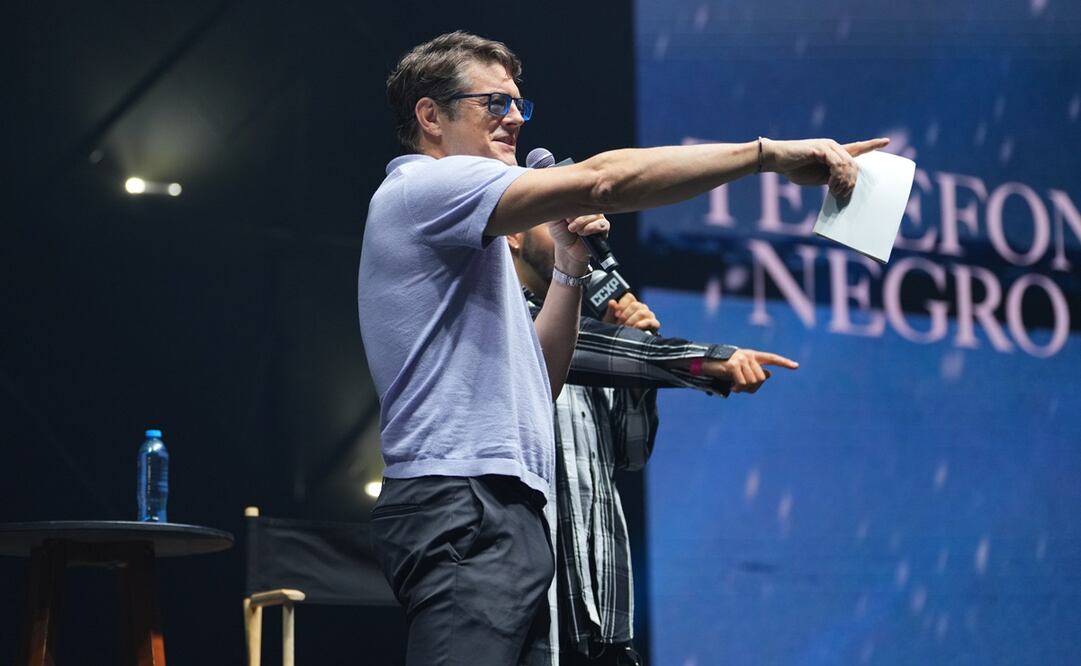 Jason Blum, CEO de Blumhouse, en su participación en la CCXP México 2025. Foto: Cortesía CCXP México.