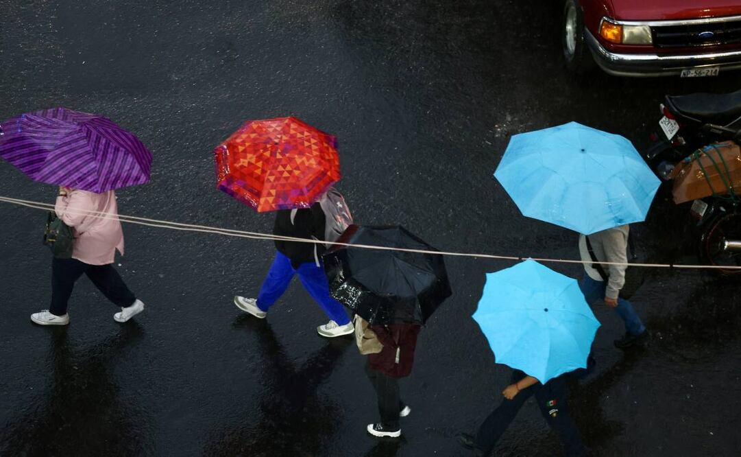 Se registra lluvia en todo el Valle de México (31/07/25). Foto: Valente Rosas/ EL UNIVERSAL