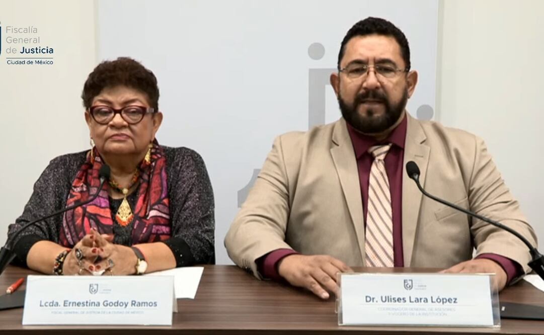 FOTO: captura tomada de YouTube FiscalíaCDMX / EL UNIVERSAL/