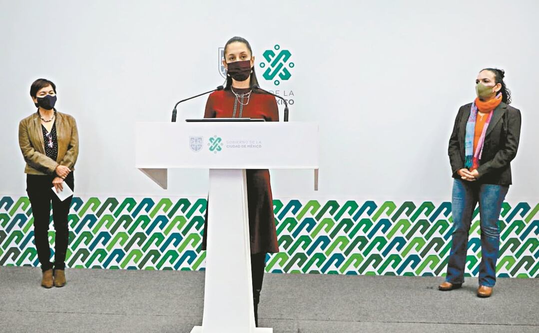 Claudia Sheinbaum Pardo, jefa de Gobierno capitalino, aseguró que definir el semáforo rojo en la Ciudad no es una decisión política o personal, sino que se trata de salud pública para reducir los contagios y hospitalizaciones por Covid-19. Foto: ESPECIAL 