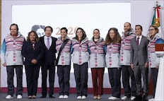 Claudia Sheinbaum encabeza el abanderamiento rumbo a los Juegos Olímpicos de Invierno de Milán-Cortina 2026