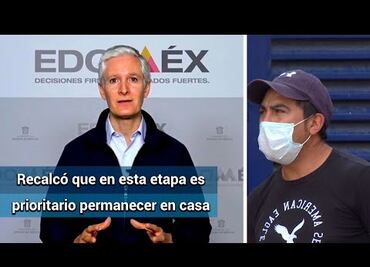 Alfredo del Mazo, gobernador de Edomex, pide usar cubrebocas