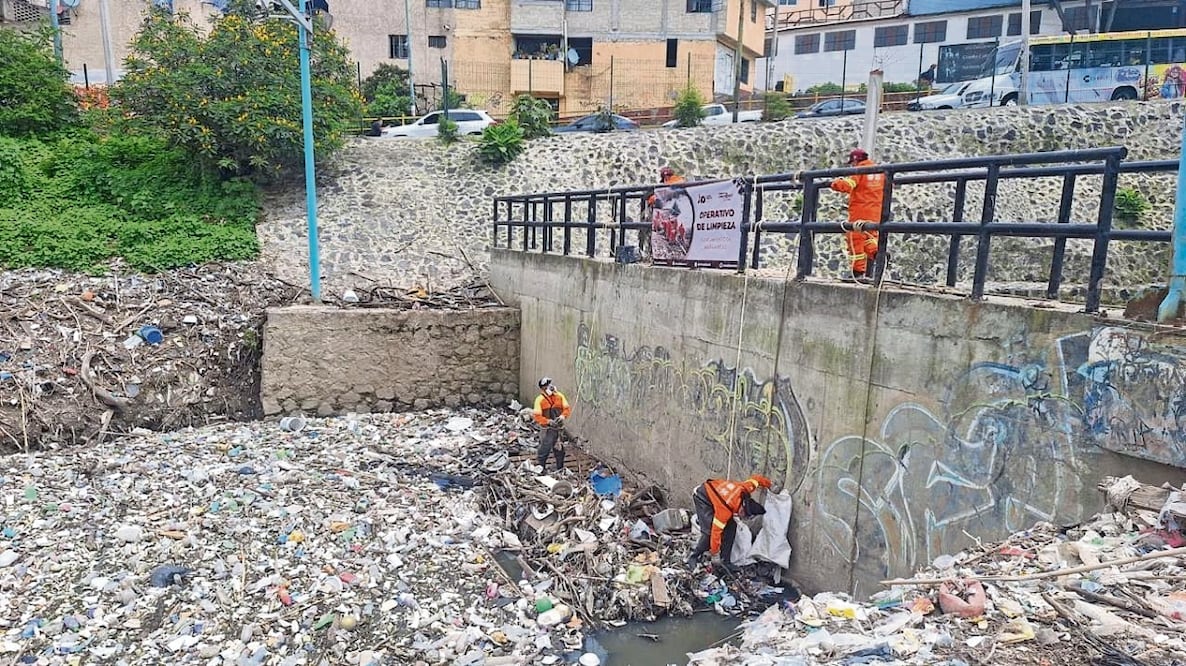 El programa de limpieza inició en abril, como parte de la planeación preventiva ante la temporada de lluvias. Foto: Especial