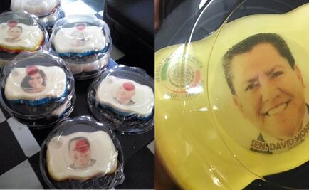 Regalan a senadores gelatinas con su rostro