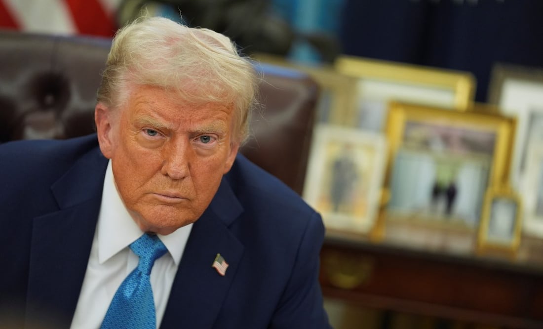 Donald Trump aumenta a 50% los aranceles a Canadá. Foto: AP