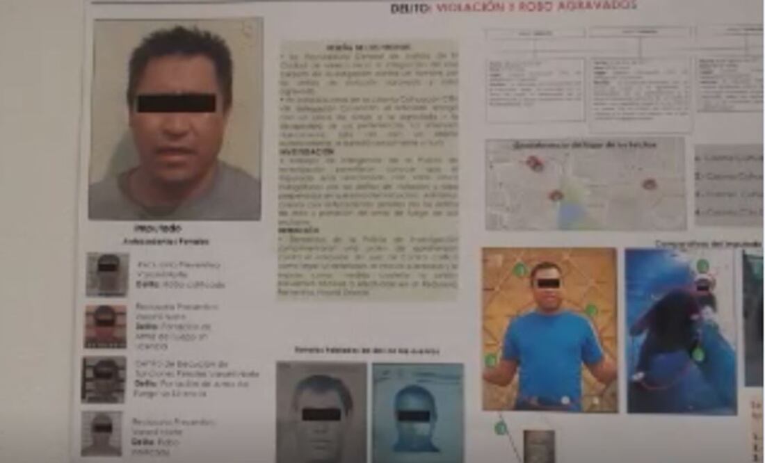 Agentes buscaban a violador serial, pero ya estaba en la cárcel