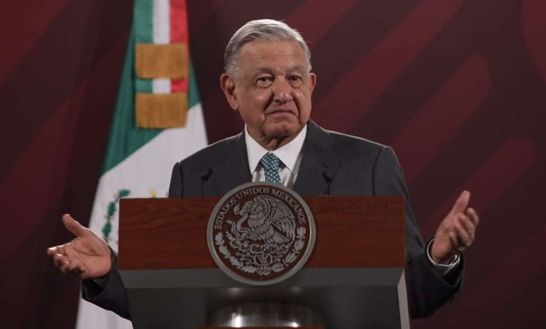 El presidente Andrés Manuel López Obrador aseguró que no hay motivo para que Marcelo Ebrard se inconforme en contra del proceso interno donde fue electa Claudia Sheinbaum. Foto: Hugo Salvador