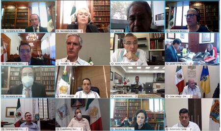 Presentan plan de “regreso a nueva normalidad” a gobernadores