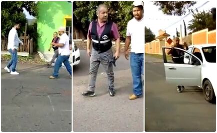 Captan a Subdelegado de Bienestar agrediendo a familia en Michoacán