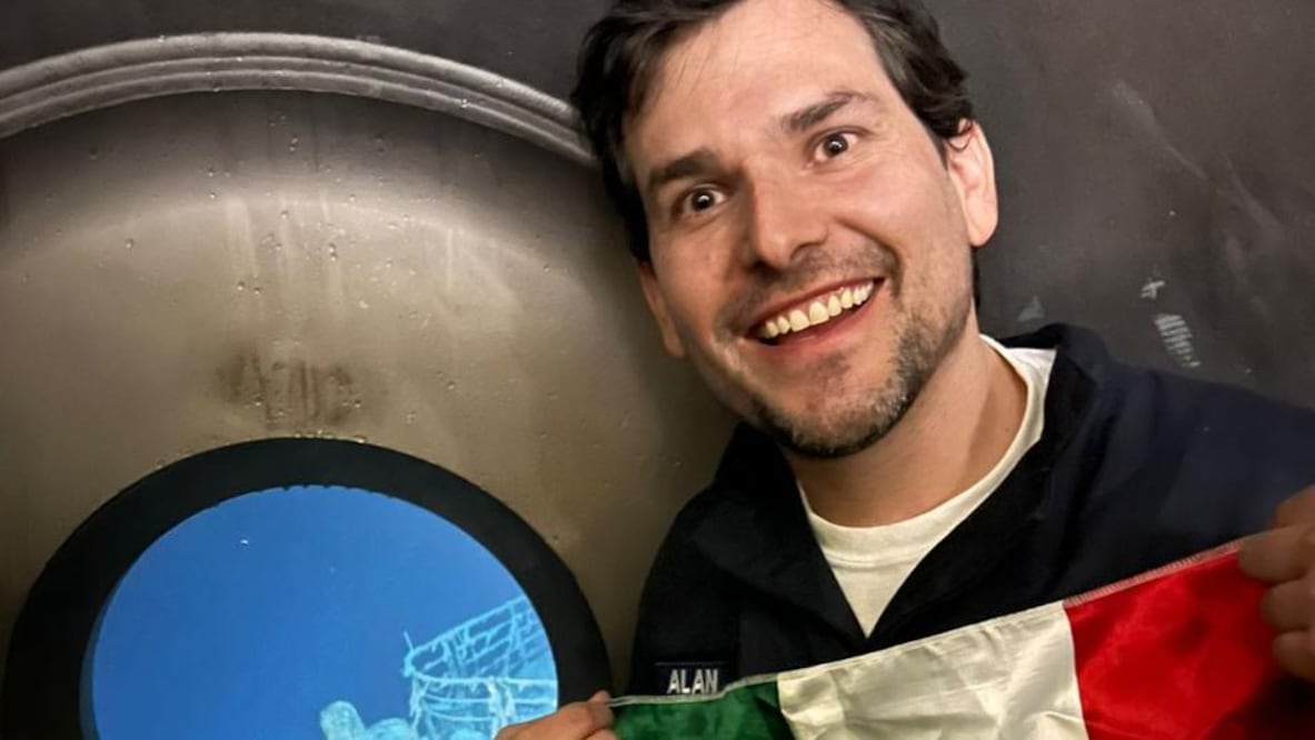 Alan Estrada confía en que la tripulación del sumergible aún esté con vida. Foto: Instagram