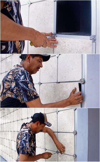 Desde 2023, en el Panteón de San Nicolás Tolentino se construyeron los nichos, pero las autoridades esperaban los lineamientos. Fotos: Luis Camacho