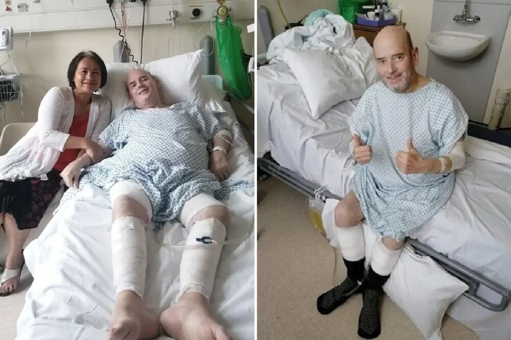 El corazón de Kevin Hill dejó de latir durante varios minutos luego de complicaciones de una operación de válvula cardiaca el año pasado. Foto: The New York Post