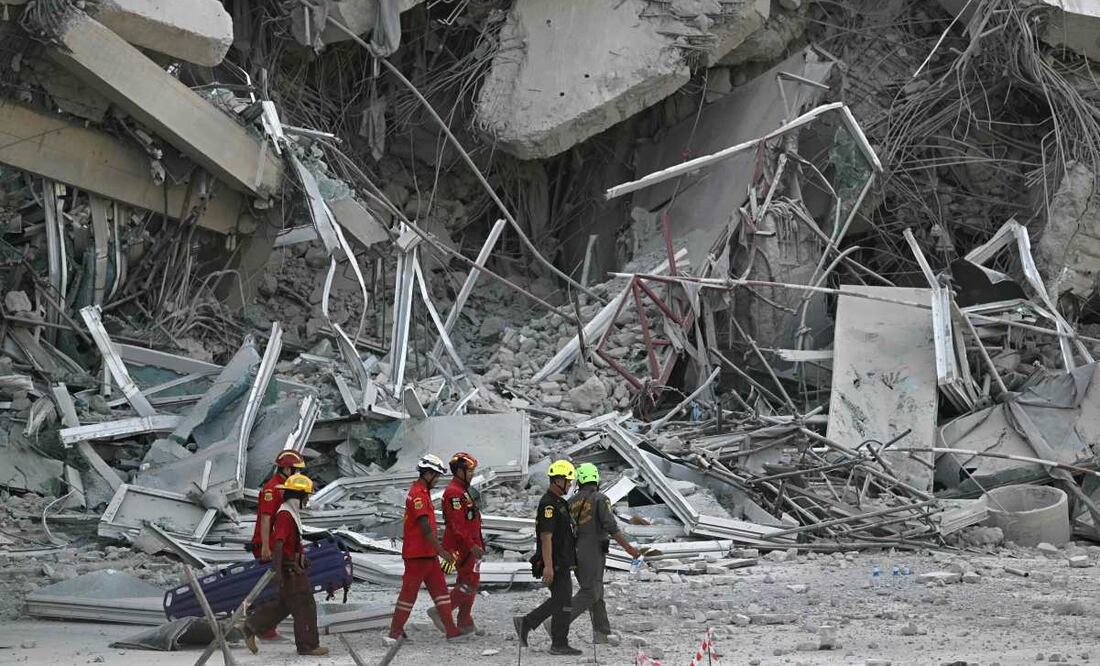 En Myanmar, antes Birmania, la infraestructura y el sistema de salud está arrasado por cuatro años de guerra civil. Foto: Lilian Suwanrumpha | AFP