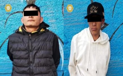 Detienen a dos integrantes de la Unión Tepito; pertenecen a la célula del “Chucky”