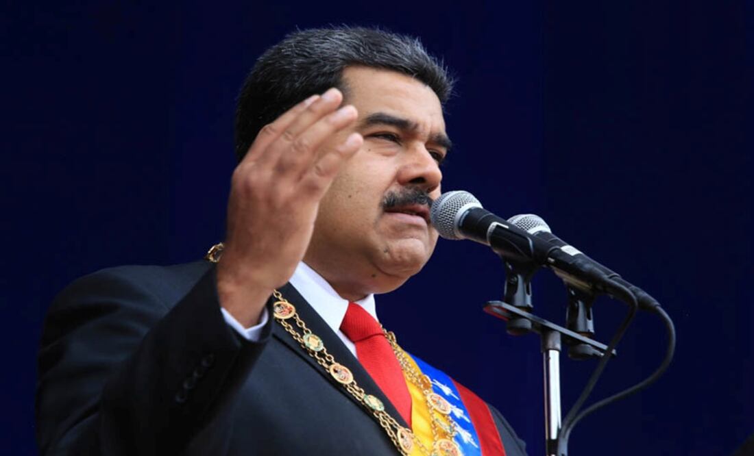 El presidente de Venezuela, Nicolás Maduro, durante un evento militar en Caracas, Venezuela - Foto: Palacio de Miraflores a través de Reuters