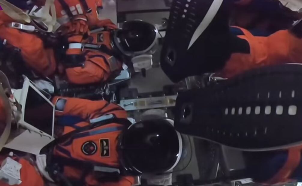 Artemis II (01/04/2026) Foto: Captura