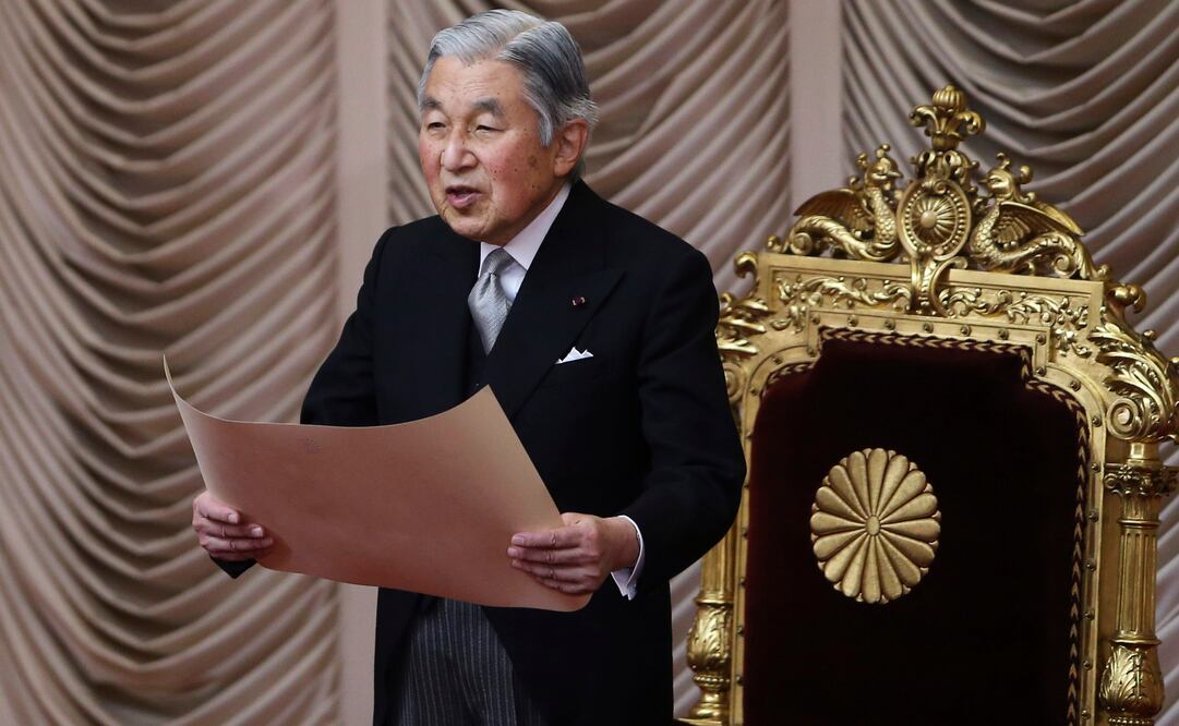 Actual emperador de Japón, Akihito (Foto: AP)