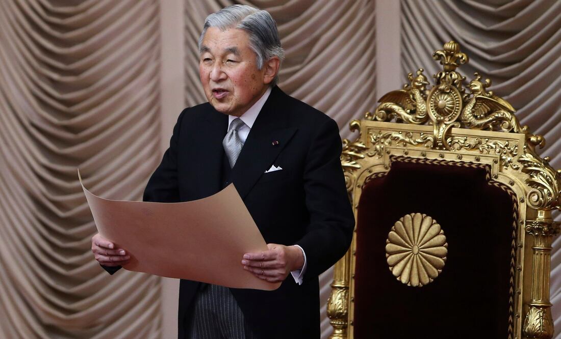Actual emperador de Japón, Akihito (Foto: AP)