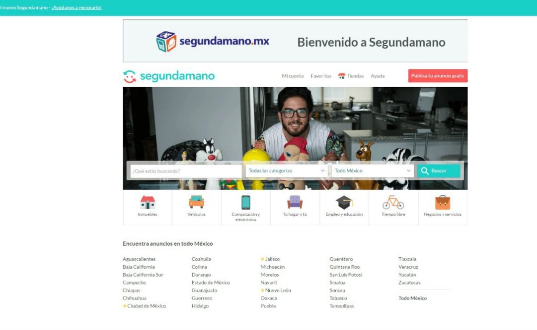 Segundamano ofrece más de 35 mil nuevos productos cada día y suma un millón de usuarios diarios 